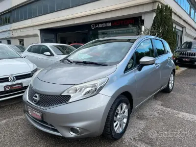 Usata Nissan Note Acenta 90 CV (66 kW) 2014 Grigio Utilitaria