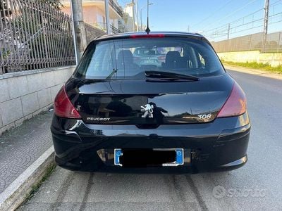 Usata Peugeot 308 2007 Nero Utilitaria