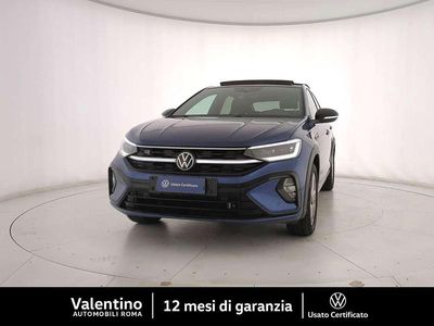 Usata VW Taigo R-line 110 CV (80 kW) 2023 Blu/azzurro SUV