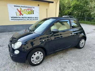 Usado Fiat 500C Lounge 69 CV (50 kW) 2011 Negro Descapotable