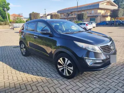 Usata Kia Sportage 116 CV (85 kW) 2013 Nero SUV