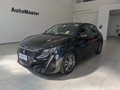 Usata Peugeot 208 Active 75 CV (55 kW) 2022 Nero Utilitaria