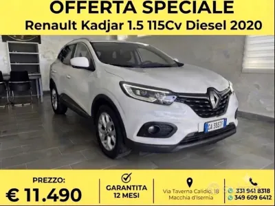 Usata Renault Kadjar Business 116 CV (85 kW) 2020 Bianco SUV