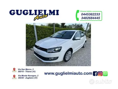 Usata VW Polo 70 CV (51 kW) 2014 Bianco Berlina