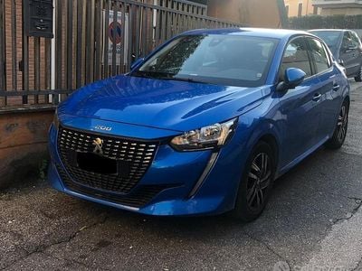Usata Peugeot 208 Allure 101 CV (74 kW) 2020 Blu/azzurro Utilitaria