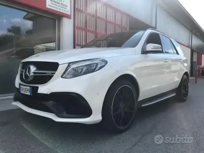Usata Mercedes GLE63 AMG AMG 430 CV (316 kW) 2016 Bianco perlato SUV