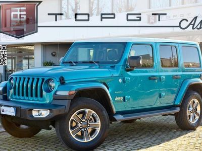 usata Jeep Wrangler Unlimited 2.0 turbo Sahara aut SOFT + HARD TOP