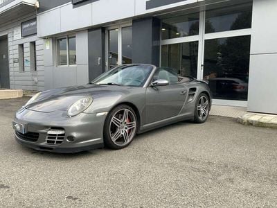 Usata Porsche 911 Turbo Cabriolet 480 CV (353 kW) 2009 Grigio Cabrio