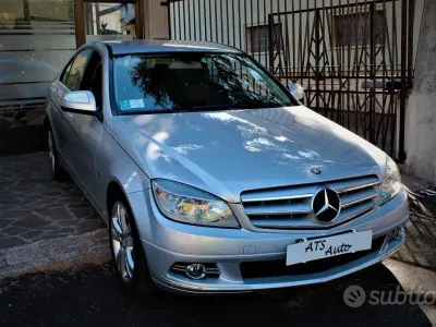 Käytetty Mercedes C200 Avantgarde 184 HP (135 kW) 2007 Harmaa Sedan