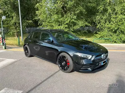 Usata Mercedes A200 Premium 163 CV (119 kW) 2021 Nero Berlina