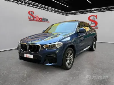 Usata BMW X4 M Sport 190 CV (139 kW) 2021 Bluazzurro SUV