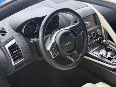Usata Jaguar F-Type R-Dynamic 340 CV (250 kW) 2019 Blu/azzurro Cabrio