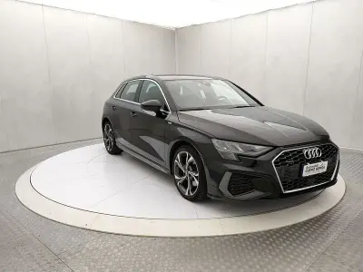 Usata Audi A3 Sportback S-Line 200 CV (147 kW) 2022 Nero Utilitaria