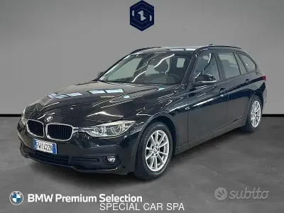 Usata BMW 318 Advantage 150 CV (110 kW) 2019 Nero Station wagon