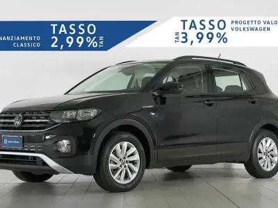 Usata VW T-Cross Style 110 CV (80 kW) 2023 Nero SUV