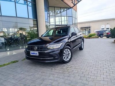 Usata VW Tiguan Life 150 CV (110 kW) 2021 Nero SUV