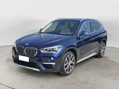 Usata BMW X1 xLine 150 CV (110 kW) 2018 Blu SUV