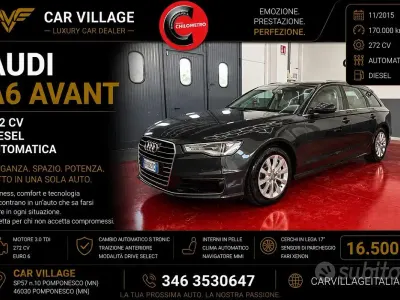 Usata Audi A6 Business Plus 272 CV (200 kW) 2015 Marrone Station wagon
