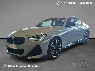 Usata BMW M240 Comfort Edition 374 CV (275 kW) 2022 Grigio / metallizzato Coupé