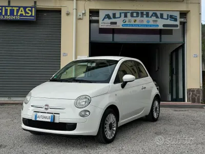 Usata Fiat 500 Pop 69 CV (50 kW) 2009 Bianco Cabrio