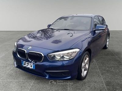 Usata BMW 116 Comfort Edition 116 CV (85 kW) 2018 Blu Utilitaria