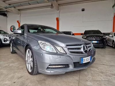 Usata Mercedes E250 Avantgarde 204 CV (150 kW) 2011 Grigio Coupé