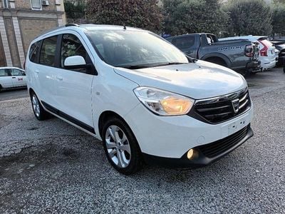 Usata Dacia Lodgy Prestige 110 CV (80 kW) 2015 Bianco Monovolume