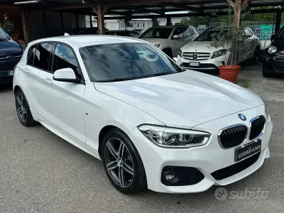 Usata BMW 118 M Sport 150 CV (110 kW) 2017 Bianco Utilitaria