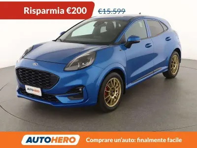 Usata Ford Puma ST-Line 125 CV (91 kW) 2021 Blu/azzurro SUV