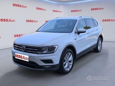 Usata VW Tiguan Allspace 150 CV (110 kW) 2019 Bianco SUV