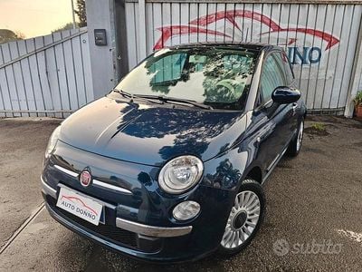 Usata Fiat 500 Lounge 69 CV (50 kW) 2013 Blu Utilitaria