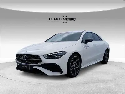Usata Mercedes CLA200 150 CV (110 kW) 2024 Bianco Coupé