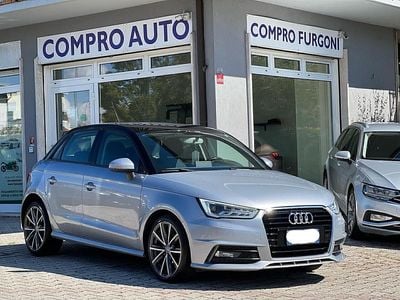 Usata Audi A1 S-Line 90 CV (66 kW) 2016 Argento Utilitaria