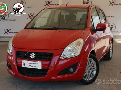 Usata Suzuki Splash GL 68 CV (50 kW) 2012 Rosso Utilitaria