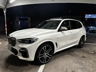 Usata BMW X5 M Sport 400 CV (294 kW) 2021 Bianco SUV