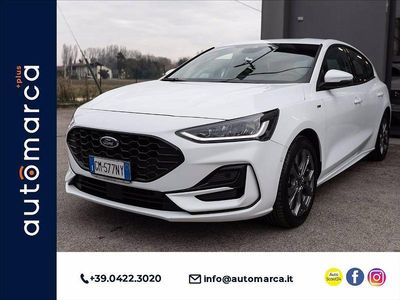 Usata Ford Focus ST-Line 125 CV (91 kW) 2023 Bianco Berlina