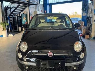 Käytetty Fiat 500 Lounge 69 HP (50 kW) 2013 Musta Viistoperä