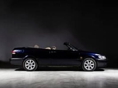 Usata Saab 9-3 Cabriolet 131 CV (96 kW) 1998 Blu Cabrio