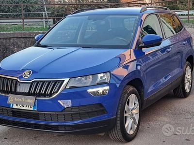 Usata Skoda Karoq Style 115 CV (84 kW) 2019 Blu SUV