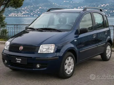 Usata Fiat Panda Dynamic 54 CV (39 kW) 2009 Bluazzurro Utilitaria