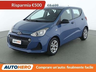 Usata Hyundai i10 Classic 67 CV (49 kW) 2017 Blu Utilitaria