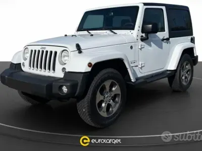 Usata Jeep Wrangler Sahara 200 CV (147 kW) 2018 Bianco SUV