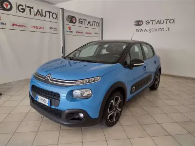Usata Citroën C3 Shine 102 CV (75 kW) 2019 Azzurro Berlina