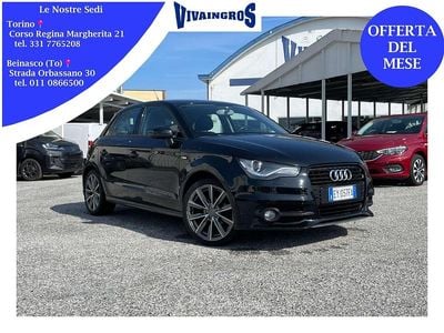 Usata Audi A1 Sportback S-Line 86 CV (63 kW) 2015 Nero Utilitaria