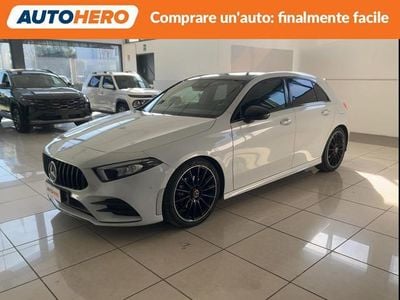 Usata Mercedes A180 Premium 115 CV (84 kW) 2019 Bianco Berlina