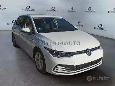 Brugt VW Golf VII Style 116 HK (85 kW) 2021 Hvid Hatchback