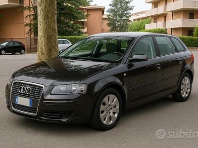Usata Audi A3 Attraction 105 CV (77 kW) 2007 Nero Berlina
