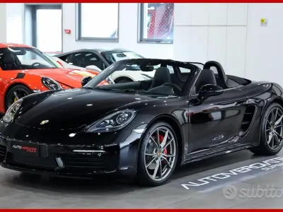 Usata Porsche Boxster 349 CV (256 kW) 2017 Nero Cabrio