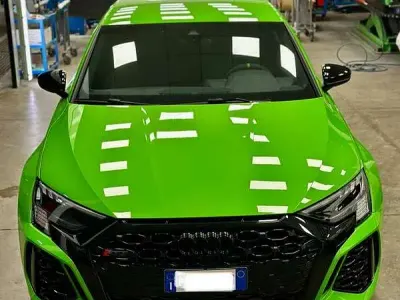 Usata Audi RS3 400 CV (294 kW) 2023 Verde Berlina