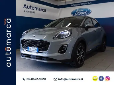 Usata Ford Puma Titanium S 125 CV (91 kW) 2023 Solar yellow (metallizzato) SUV